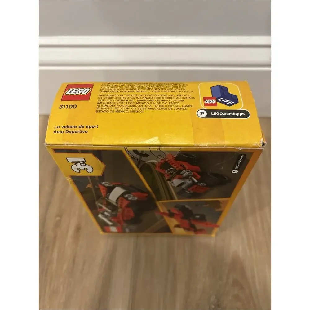 LEGO Creator 3 In 1: Sports Car #31100 / 134 Pieces / 100% Complete
